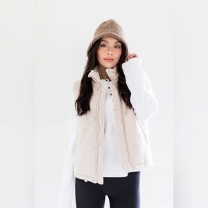 PRIV | Cora knit puffer | size large